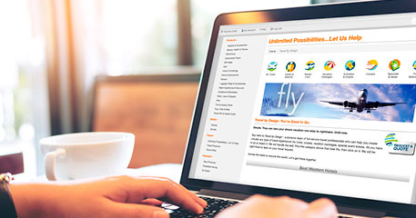 Travel by Design from ITA Group on a computer screen